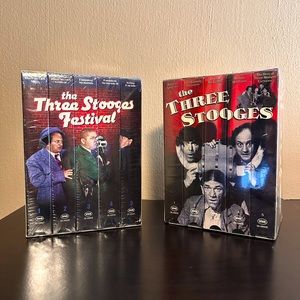 The Three Stooges Classic VHS collection
